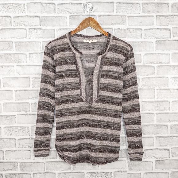 XiRENA Women's Vneck Piper Top Rayon Knit Size Small Made in USA - Picture 9 of 10